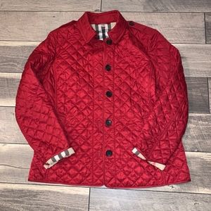 Womens Burberry Coat Sz XL